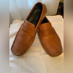 Alfini Men’s Dress Shoes Size 9, Brown